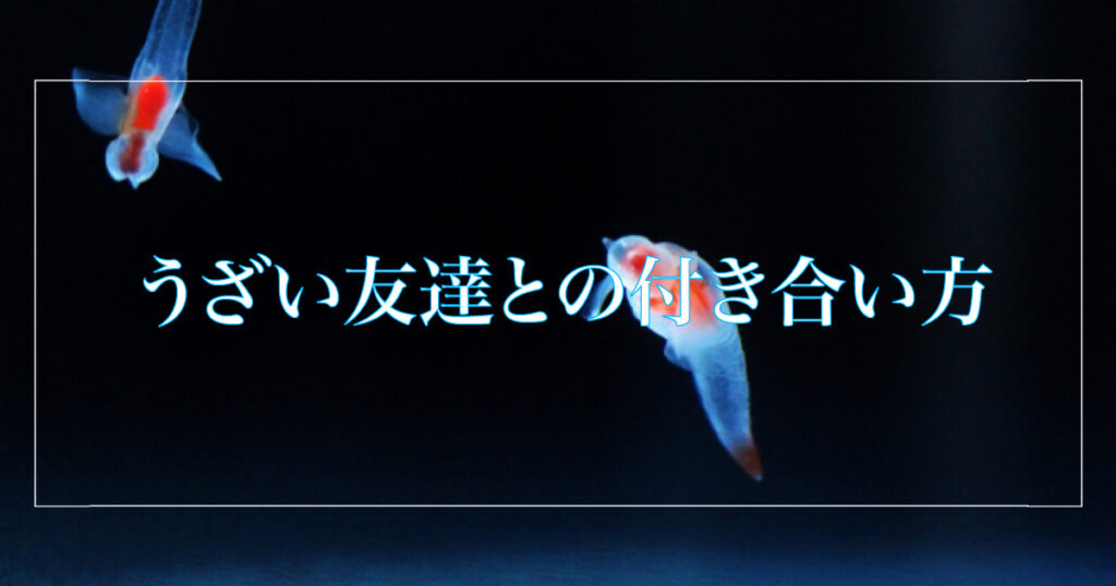 通信制高校でうざい友達との付き合い方